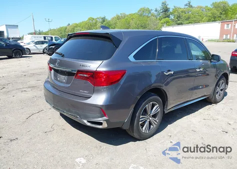 2017 Acura Mdx из США, поврежденный, VIN 5J8YD4H31HL006852